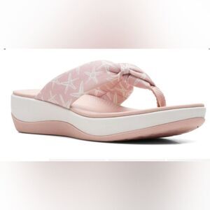 🆕️Womens Shoes | Clarks  Flip-Flop Comfort  Sandals | C2-s1-6